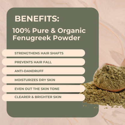 Amla Powder (500g) + Fenugreek Seeds Powder (500g) Combo