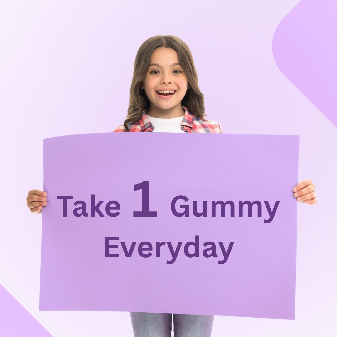 Probiotic Kids Gummies – Mix Fruit Flavour | With Bacillus Coagulans, Bacillus Subtilis & Prebiotics | Supports Digestion, Immunity & Gut Health | 30 Natural Vegan Gummies