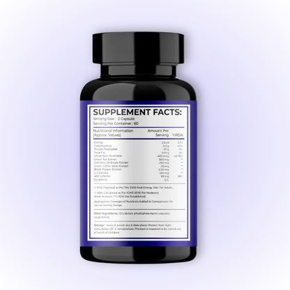 ROOTNRISEBLISS Fat Burner – Natural Thermogenic Weight Loss Support | Boost Metabolism | Burn Belly Fat | Increase Energy